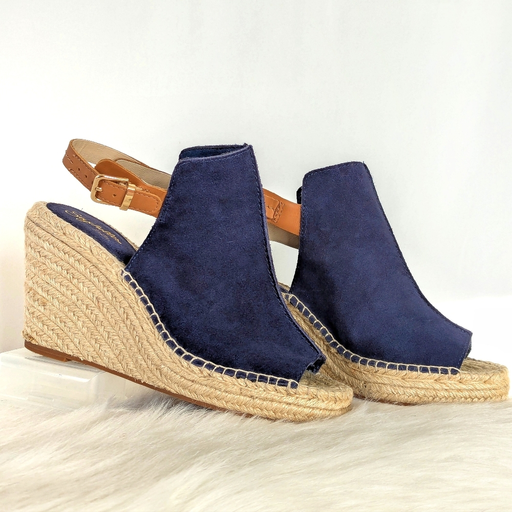 Seychelles Wedge Espradrille Leather Shoes